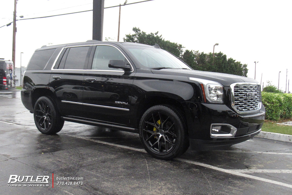 GMC Yukon Denali with 22in Vossen HF64 Wheels exclusively from Butler