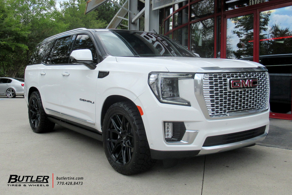 GMC Yukon Denali with 22in Vossen HF64 Wheels exclusively from Butler