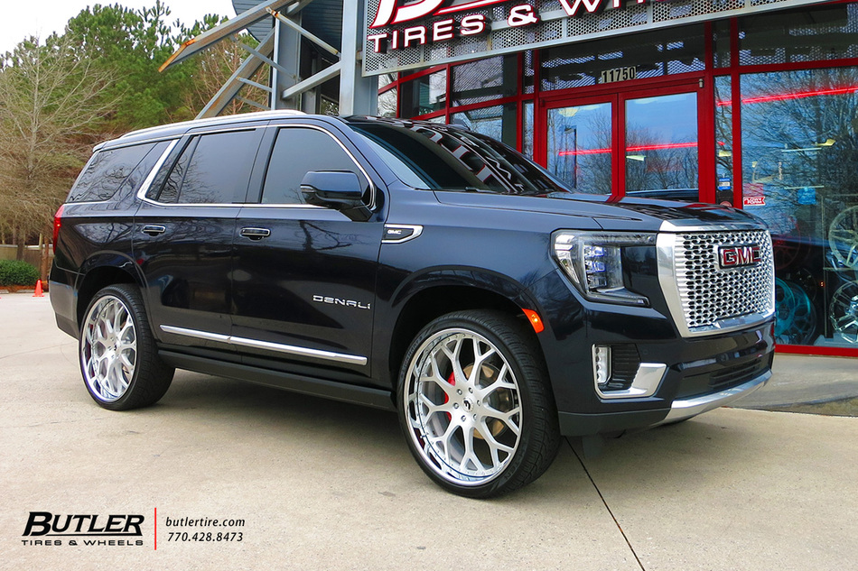 GMC Yukon Denali with 26in Drea Wheels exclusively from Butler