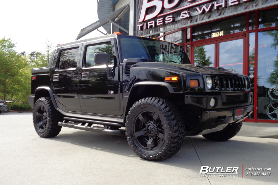 Hummer H2 with 20in XD Rockstar II Wheels exclusively from Butler Tires
