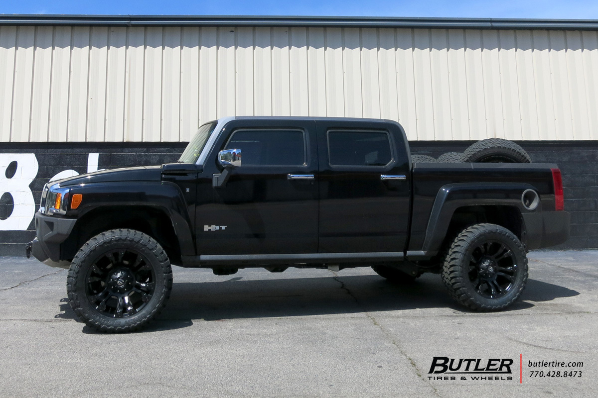 Hummer H3T with 20in Fuel Vapor Wheels