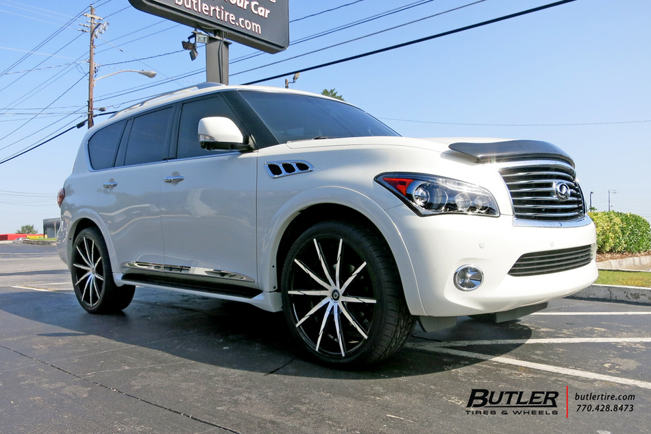 Infiniti QX56 with 24in Lexani CSS15 Wheels exclusively from Butler