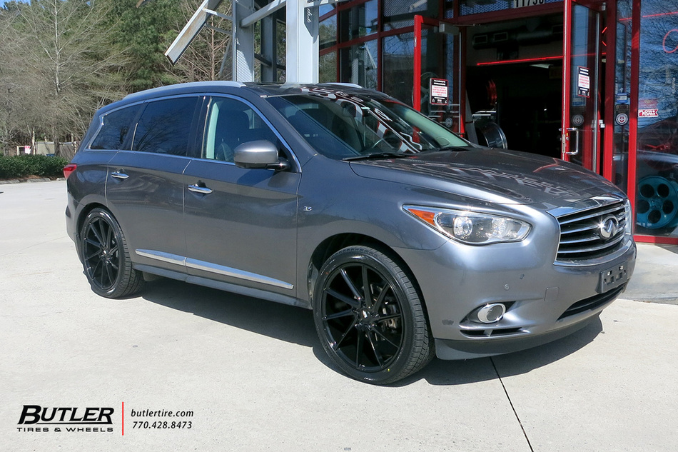 Infiniti QX60 with 22in Savini BM15 Wheels exclusively from Butler Tires and Wheels in Atlanta