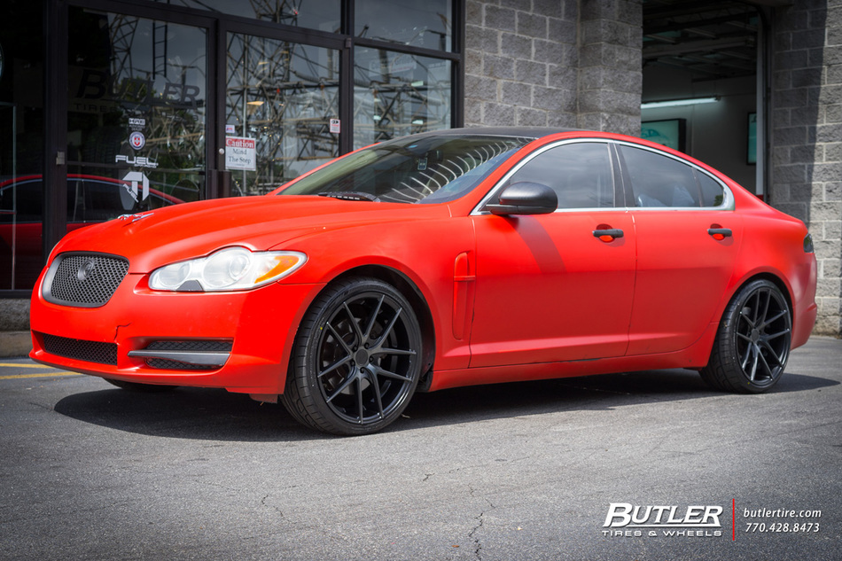 Jaguar XF with 20in Niche Targa Wheels exclusively from Butler Tires