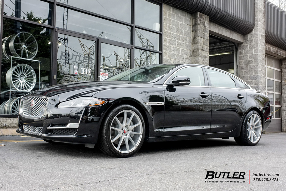 Jaguar XJL with 20in Savini BM12 Wheels exclusively from Butler Tires