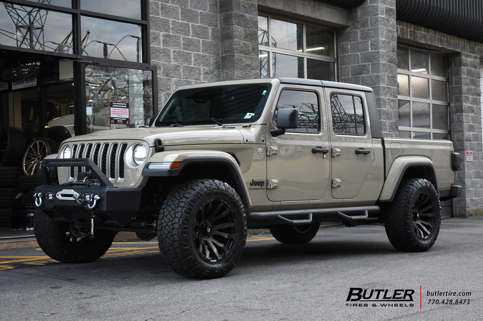 Jeep Gladiator with 20in Fuel Blitz Wheels exclusively from Butler