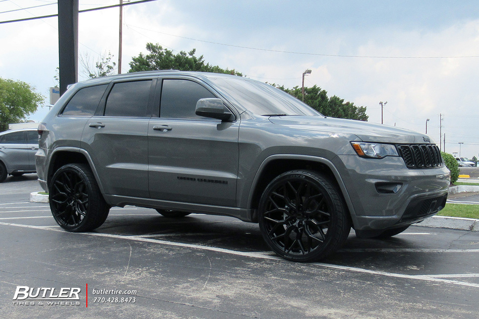 Jeep Grand Cherokee with 24in Vossen HF2 Wheels