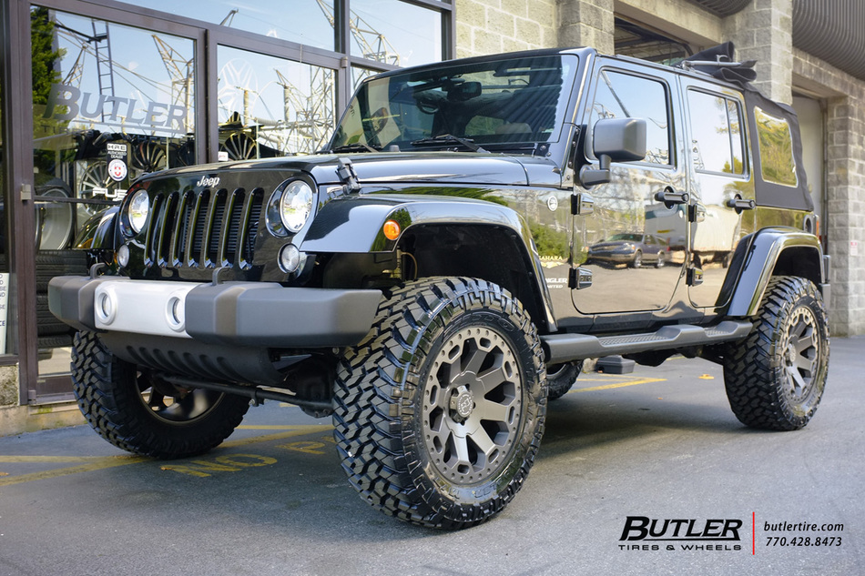 Jeep Wrangler with 20in Black Rhino Warlord Wheels exclusively from Butler  Tires and Wheels in Atlanta, GA - Image Number 9505