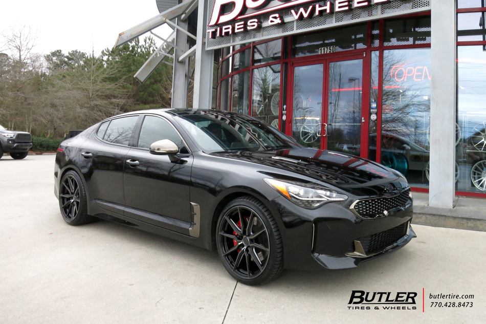 Kia Stinger with 20in Vossen HF3 Wheels exclusively from Butler Tires