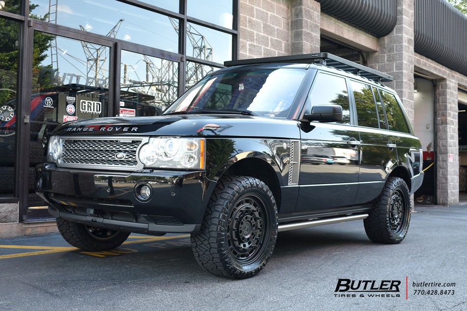 Land Rover Range Rover with 20in Black Rhino Arsenal Wheels exclusively