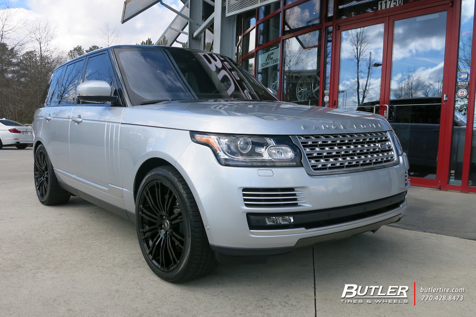 Land Rover Range Rover with 22in Redbourne Manor Wheels exclusively