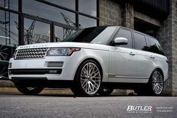 Land Rover Range Rover with 24in Savini SV54d Wheels