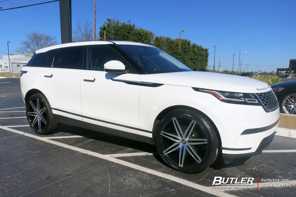 Land Rover Velar with 22in Lexani Johnson II Wheels exclusively from