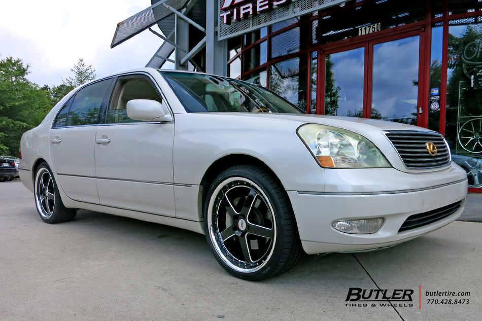 Lexus LS430 with 20in TSW Rivage Wheels exclusively from Butler Tires
