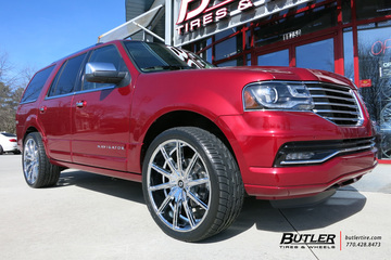 Lincoln Navigator with 24in Lexani CSS15 Wheels