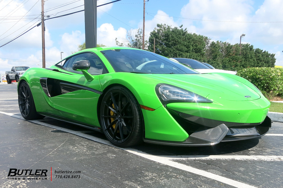 McLaren 570 with 21in Vorsteiner V-FF 109 Wheels exclusively from
