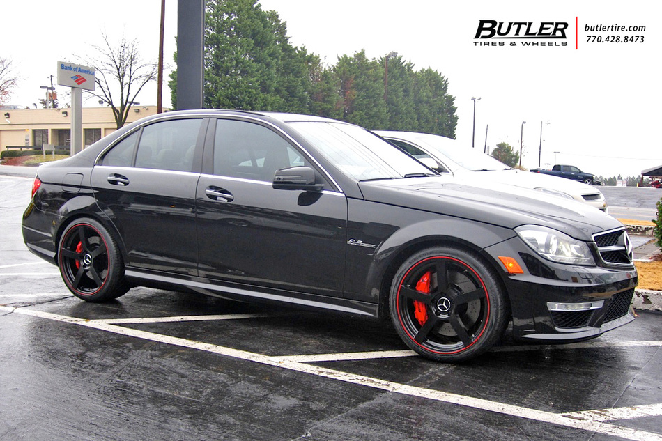 Mercedes C-Class with 20in TSW Panorama Wheels exclusively ...