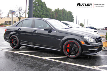 Mercedes C-Class with 20in TSW Panorama Wheels