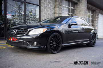 Mercedes CL-Class with 20in Mandrus Rotec Wheels