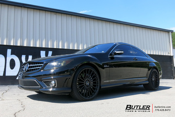 Mercedes CL-Class with 22in TSW Turbina Wheels