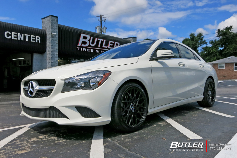 Mercedes CLA with 18in TSW Vale Wheels exclusively from Butler Tires