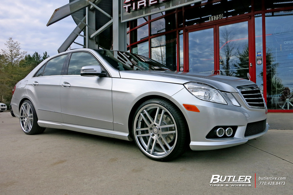 Mercedes E Class With 20in Tsw Rouen Wheels Exclusively