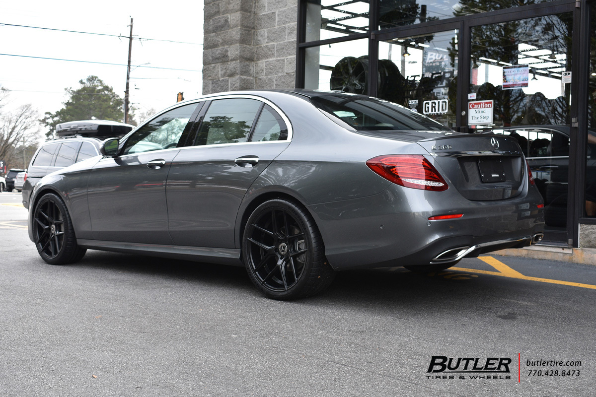 Mercedes E-Class with 20in TSW Tabac Wheels