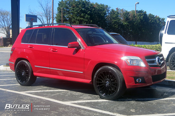 Mercedes GLK with 20in TSW Luco Wheels
