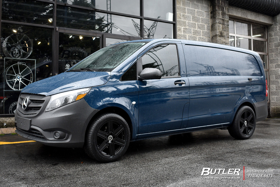 Mercedes Metris with 18in Mandrus Atlas Wheels exclusively from Butler
