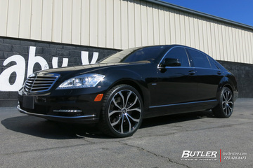 Mercedes S-Class with 20in Lexani Lust Wheels