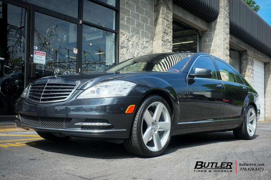 Mercedes SClass with 20in TSW Bristol Wheels exclusively from Butler