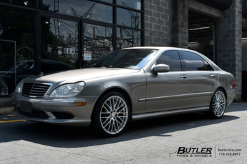 Mercedes S-Class with 20in TSW Max Wheels