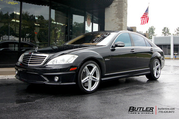Mercedes S-Class with 20in TSW Molteno Wheels