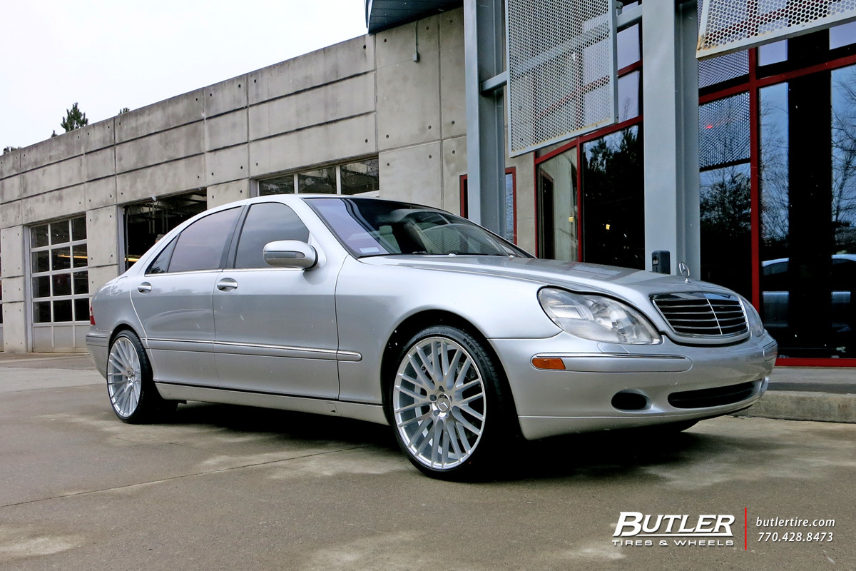 Mercedes S-Class with 20in TSW Parabolica Wheels