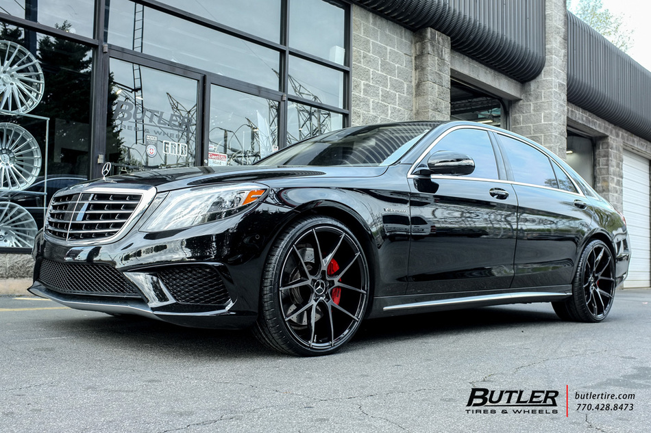 Mercedes S Class With 22in Savini Bm14 Wheels Exclusively