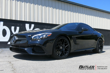 Mercedes SL-Class with 20in HRE FF01 Wheels