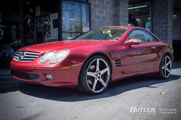 Mercedes SL-Class with 20in Lexani Invictus Wheels