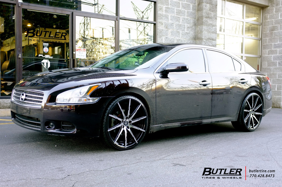 Nissan Maxima with 22in Lexani CSS15 Wheels exclusively from Butler