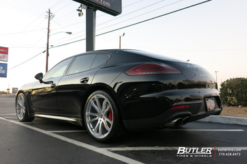 Porsche Panamera with 21in Victor Endurance Wheels