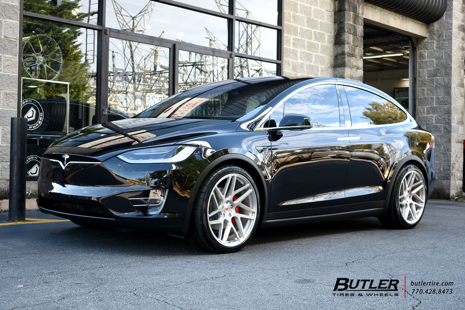 VOSSEN★２２インチ★マツトブロンズ★テスラモデルX Tesla_Model_X_with_22in_Vossen