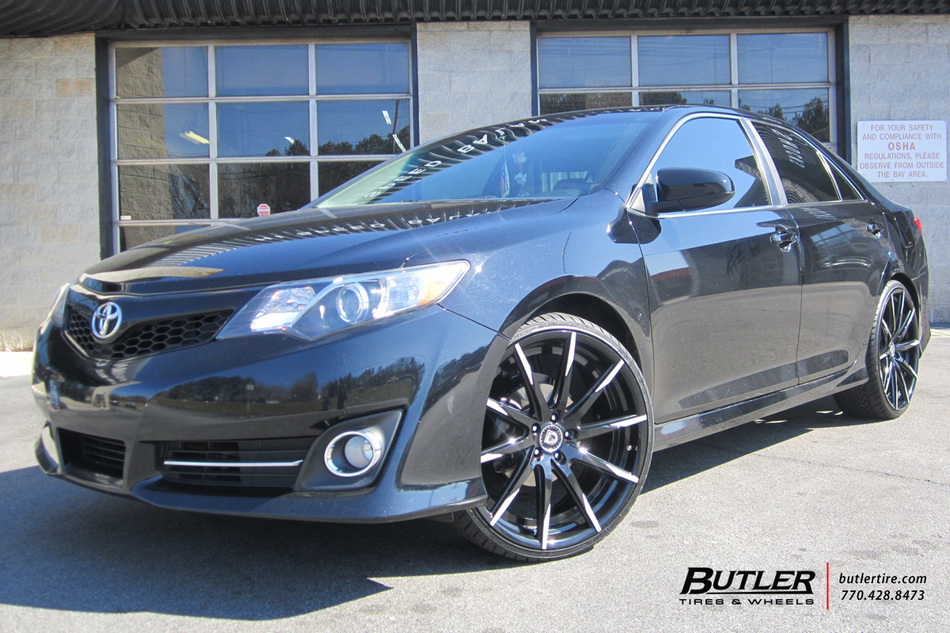 Toyota Camry with 22in Lexani CSS15 Wheels exclusively from Butler Tires and Wheels in Atlanta