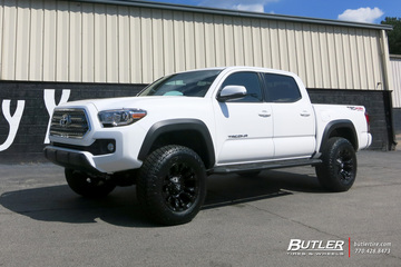 Toyota Tacoma with 18in Fuel Vapor Wheels