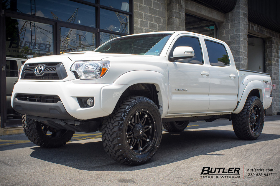 Toyota Tacoma With 20in Fuel Hostage Wheels Exclusively