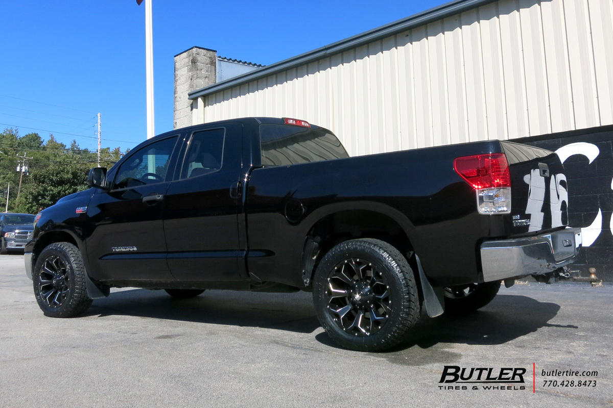 Toyota Tundra with 20in Fuel Assault Wheels