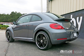 VW Beetle with 20in Mandrus Simplex Wheels