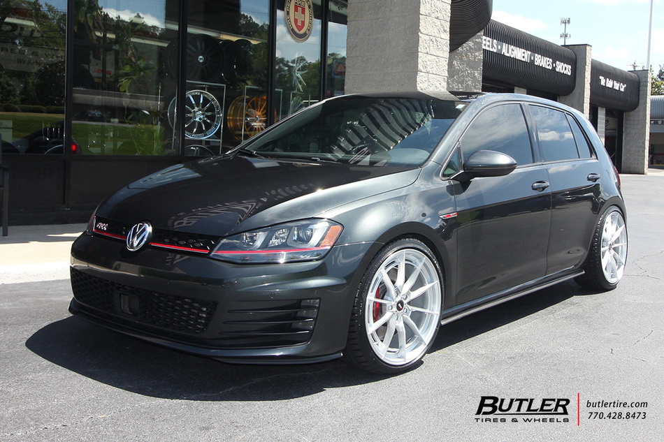 VW Golf with 19in Savini SV-F1 Wheels exclusively from Butler