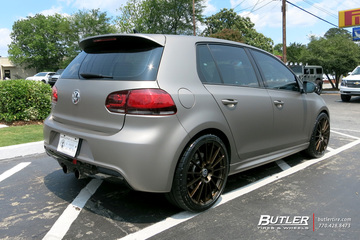 VW Golf with 19in HRE FF15 Wheels