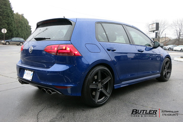 VW Golf with 19in TSW Ascent Wheels