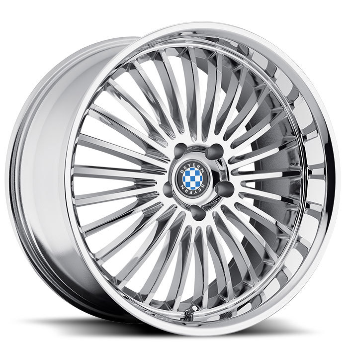 Beyern Multi Spoke Chrome BMW Wheels - Standard
