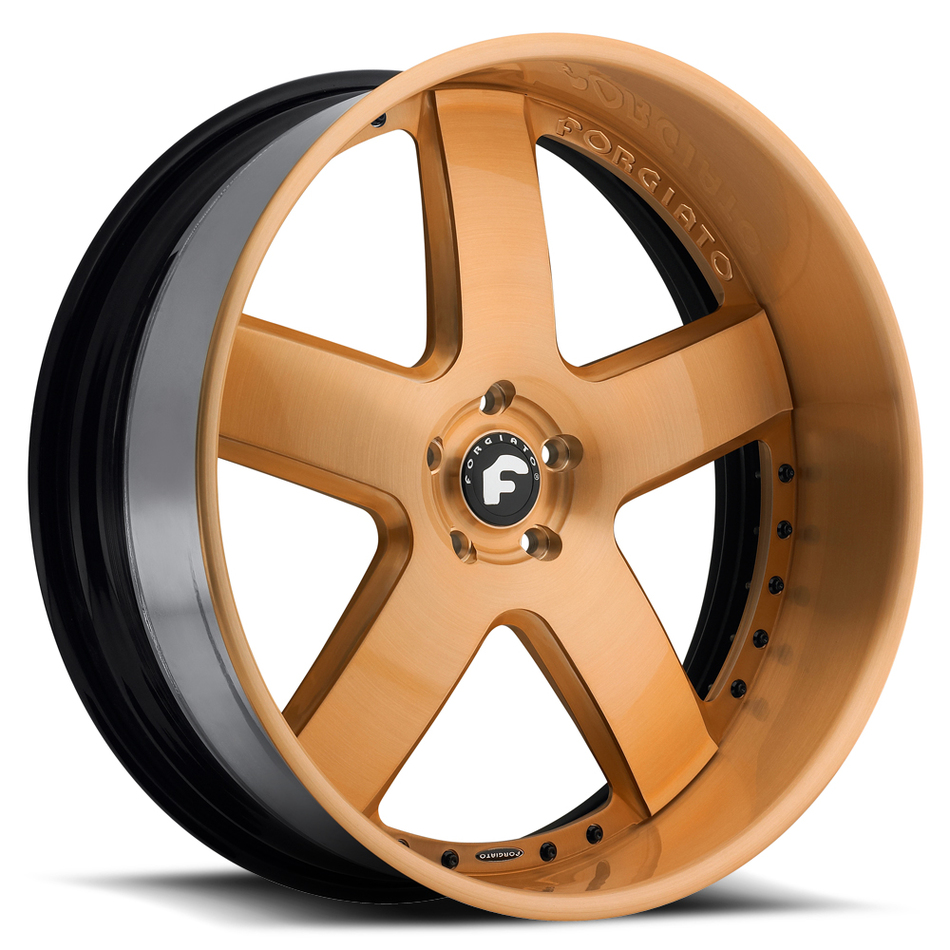 Forgiato Barra Copper Finish Wheels